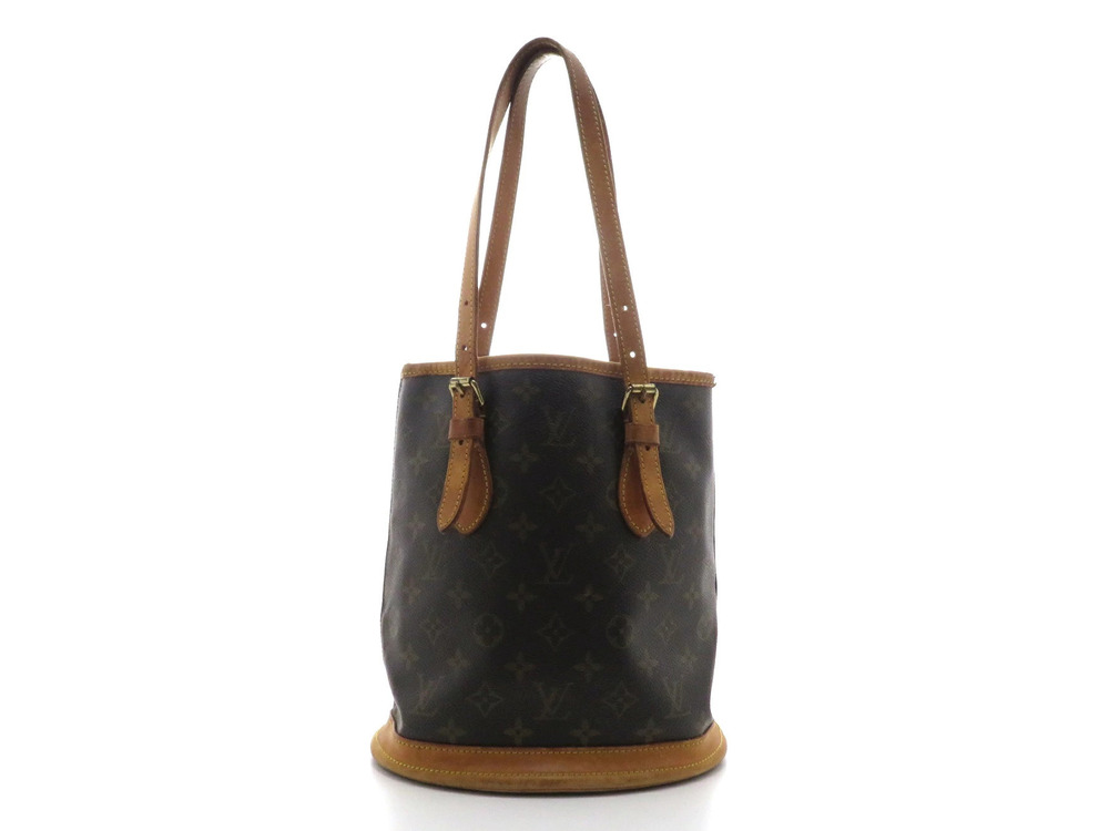 LOUIS VUITTON Bucket Tote Bag Monogram